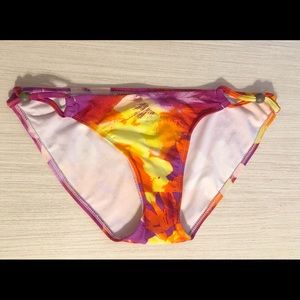 Old Navy multicolored floral bikini bottom